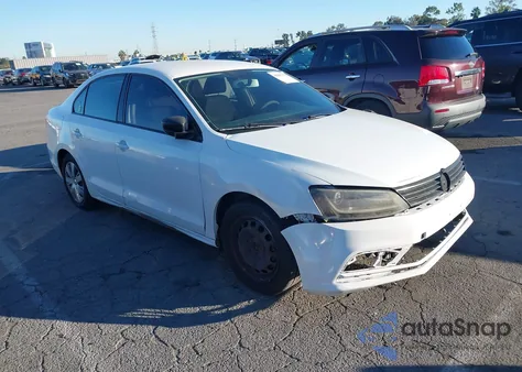 2013 Volkswagen Jetta 2.0L S z USA, uszkodzony, nr VIN 3VW2K7AJ9DM221809